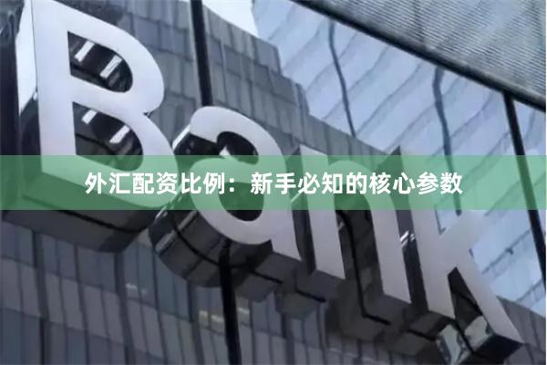 外汇配资比例：新手必知的核心参数